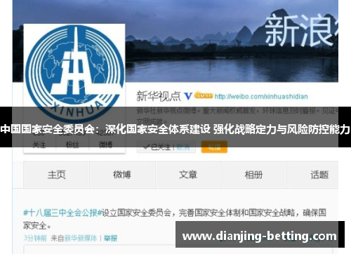 中国国家安全委员会：深化国家安全体系建设 强化战略定力与风险防控能力